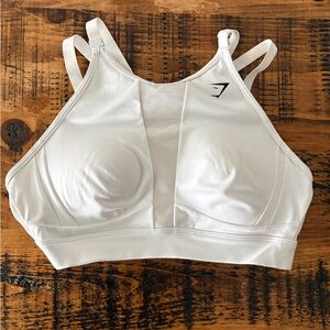 Gymshark White Sports Bra